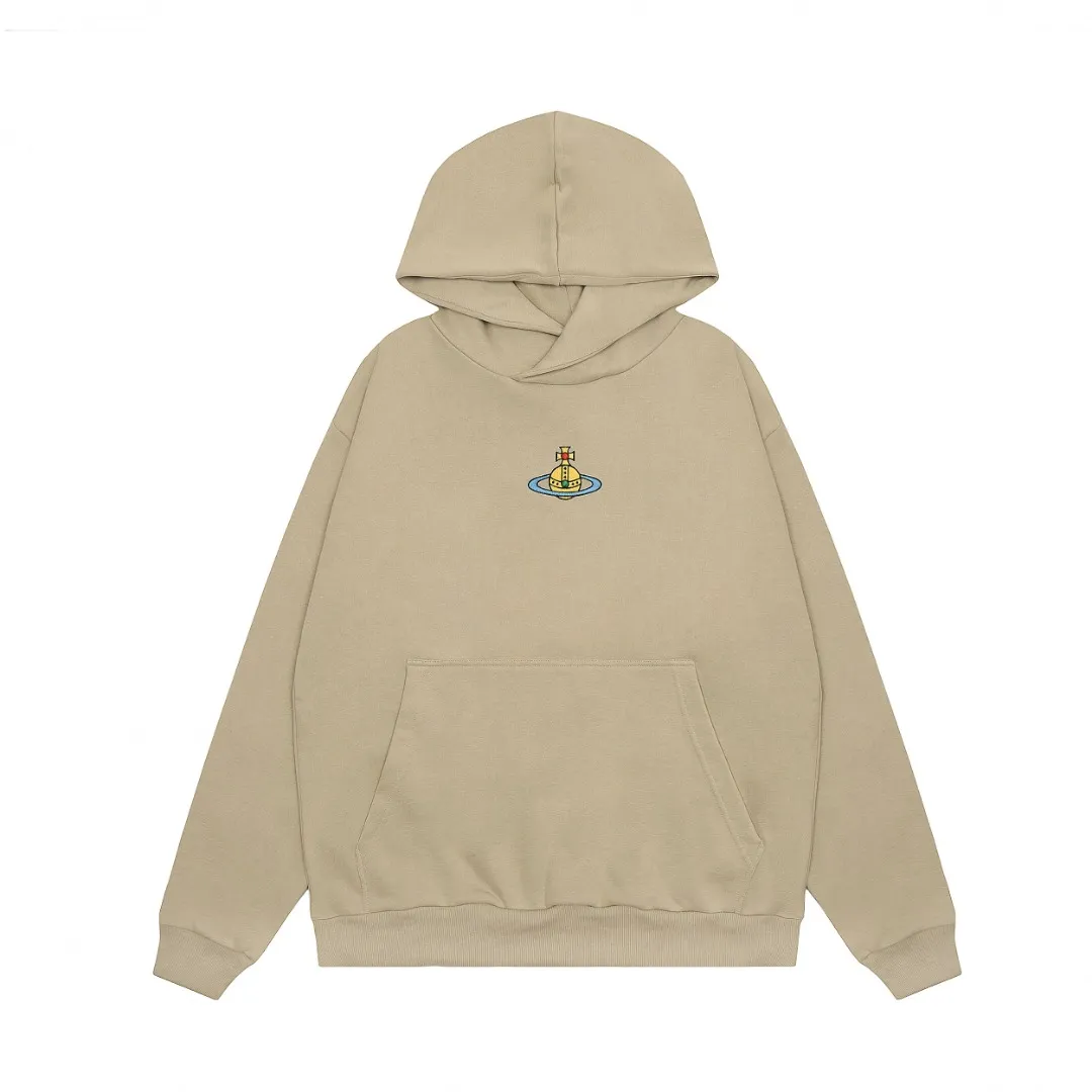VIVI870# "Exclusive hot style" vivienne west wood West Queen Vivienne Saturn classic winning hooded sweatshirt 2024 top hot style No need to say more, just open the details directly YB mold opening Correct seam collar details ⚠️The authentic product is the seam threaded neckline, there is no collar strip. Our family only makes the right version of the product. We are careful to make sure that the first release of the Queen Mother of the whole network is correct. The entire series of correct accessories and every detail is completely restored. Straight up to full Size: XS-L
